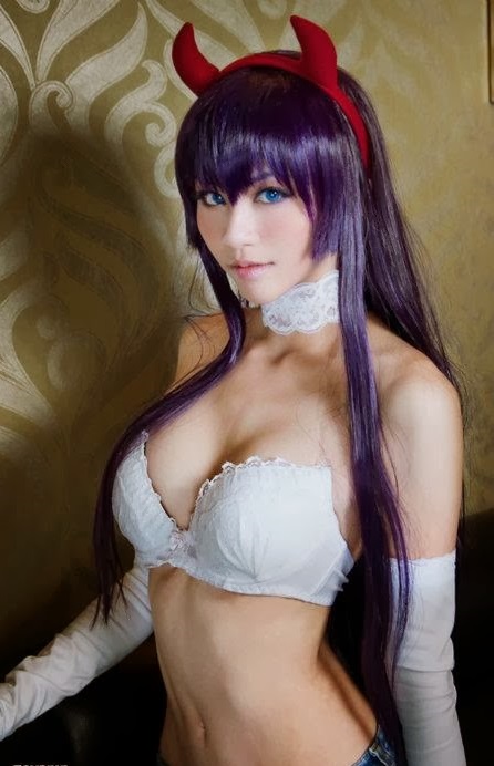 Hot High School of the Dead Cosplay 9