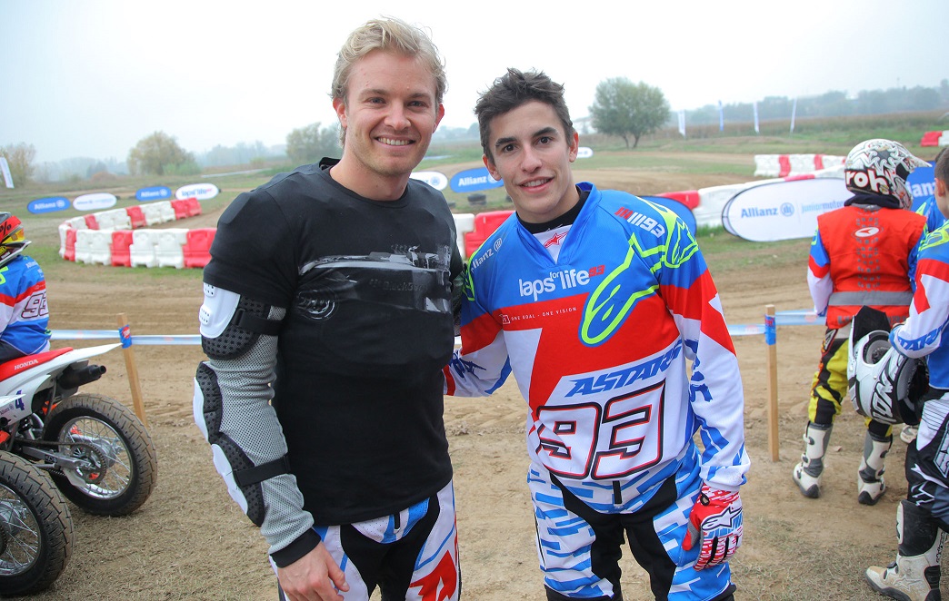 Marc Marquez dan Nico Rosberg berita motogp